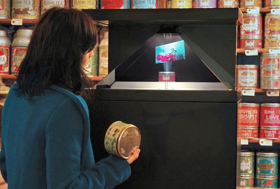 El holograma disponible como herramienta publicitaria