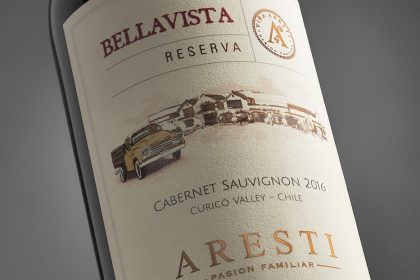 Aresti cuenta su historia en una etiqueta