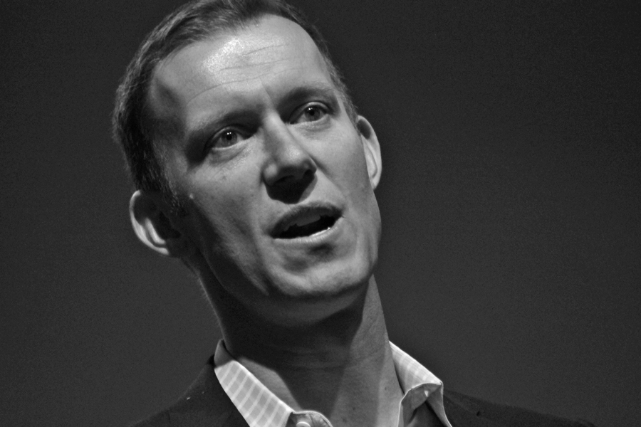 Erik Qualman en seminario de marketing