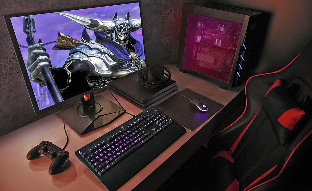 Nuevos monitores especiales para juegos y entretenimiento