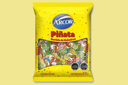 Surtido de golosinas listo para una Piñata
