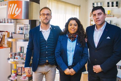 Barista italiano visita la Universidad del Café Illy