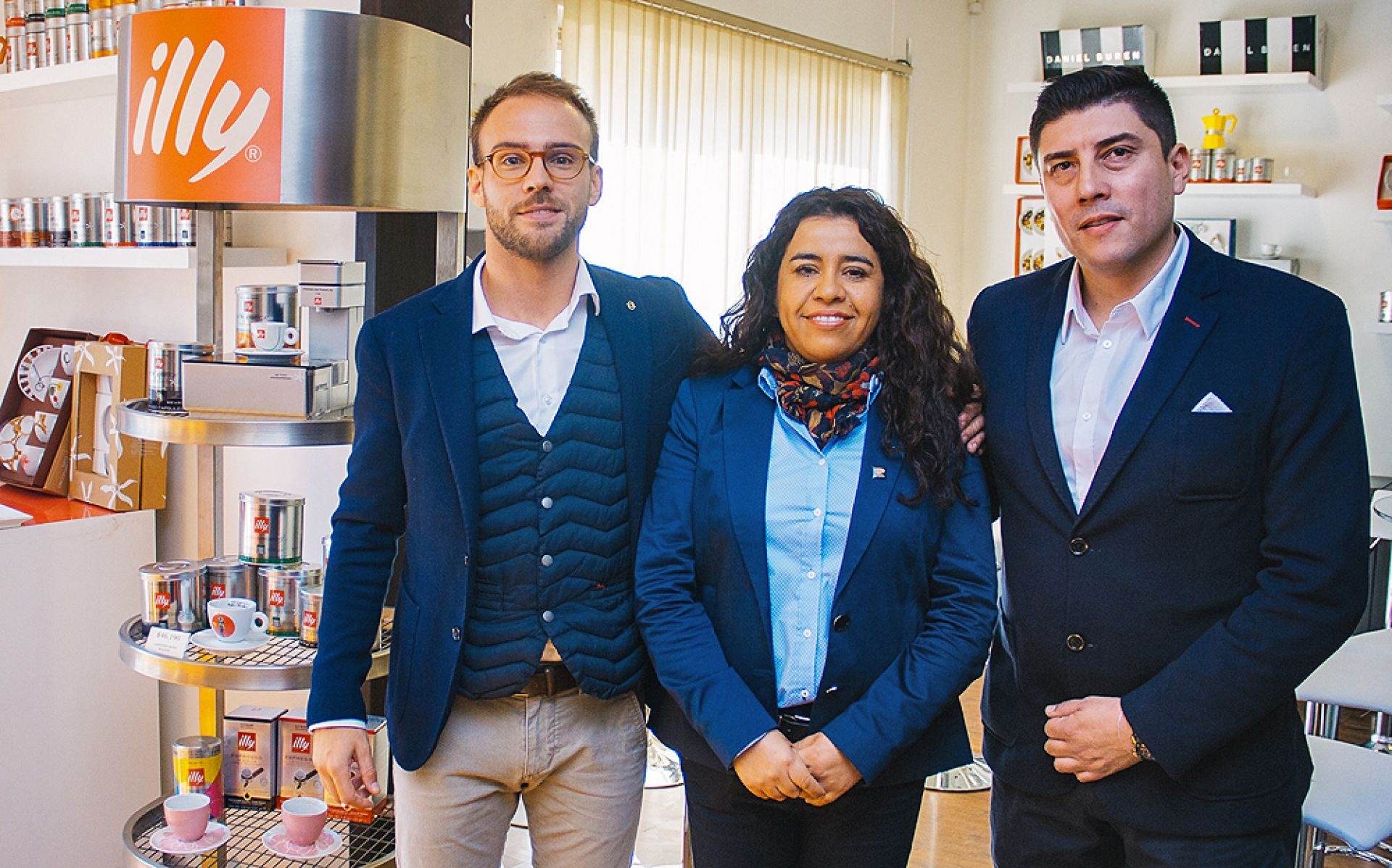Barista italiano visita la Universidad del Café Illy