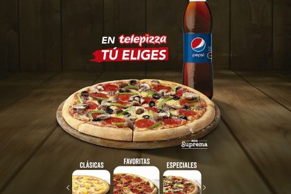 Telepizza estrena nueva carta y lanza promoción