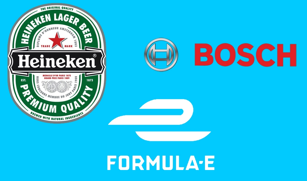 Heineken y Bosch nuevos auspiciadores de la Fórmula E