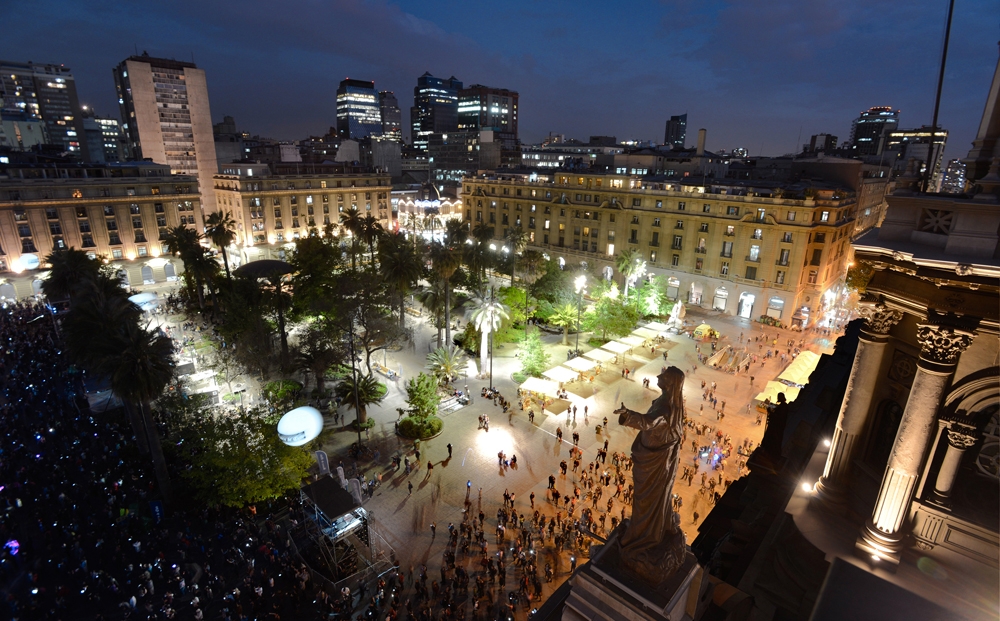 Galería fotográfica subterránea bajo la Plaza de Armas