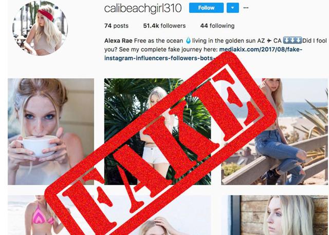 instagram fake account