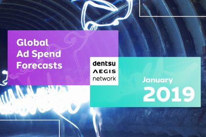 Publicidad digital será 41% de la inversión global en 2019
