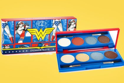Maquillaje de Petrizzio inspirado en heronía de DC Comics