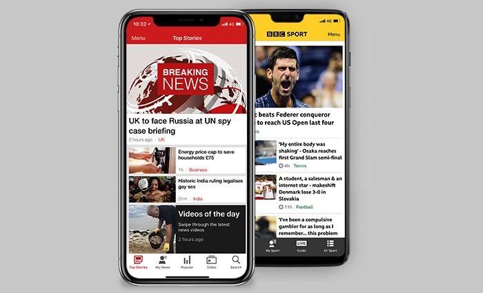 BBC News movil Publimark