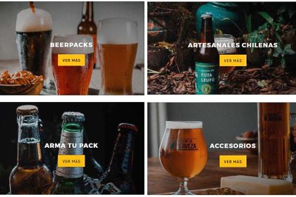 Experiencia de descubrimiento en ecommerce cervecero