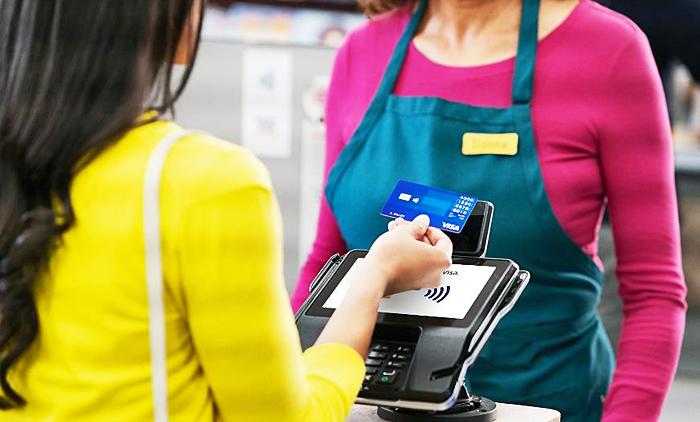 Visa contactless Publimark