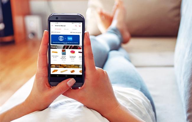 Amex Cornershop Small Publimark
