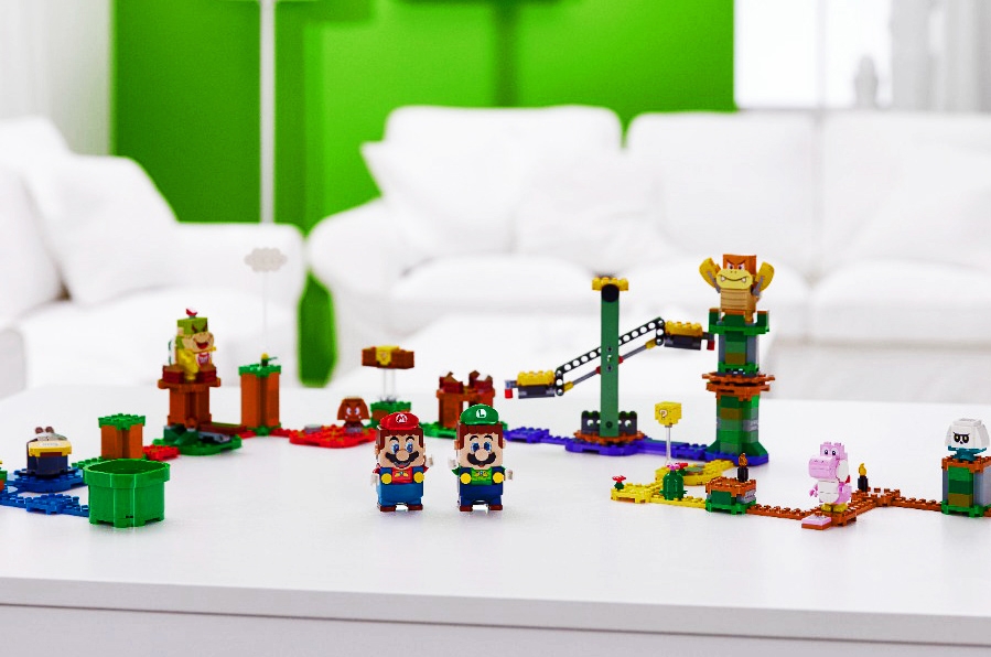 Experiencia Lego conecta a figuras de Super Mario