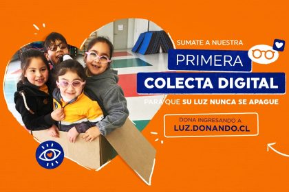 Primera colecta digital de Fundación Luz