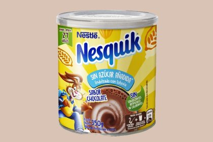 Nuevo Nesquik chocolate sin azúcar añadida