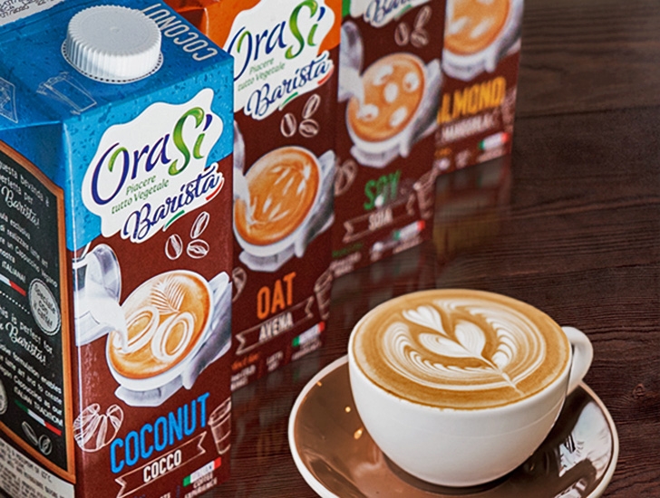 Opciones para cafés cappuccinos veganos
