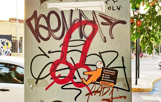 Graffitesti McCann rayado Publimark