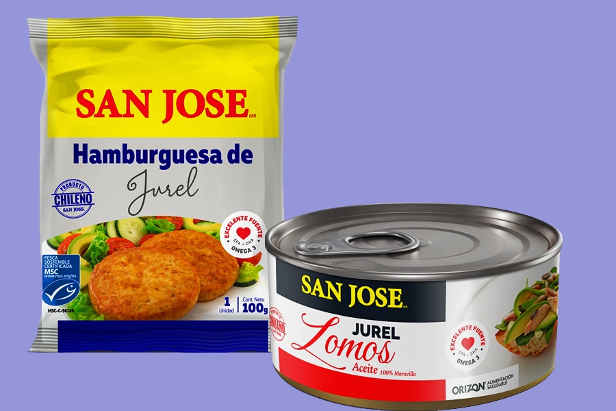 Hamburguesas y lomos de jurel chileno en Estados Unidos