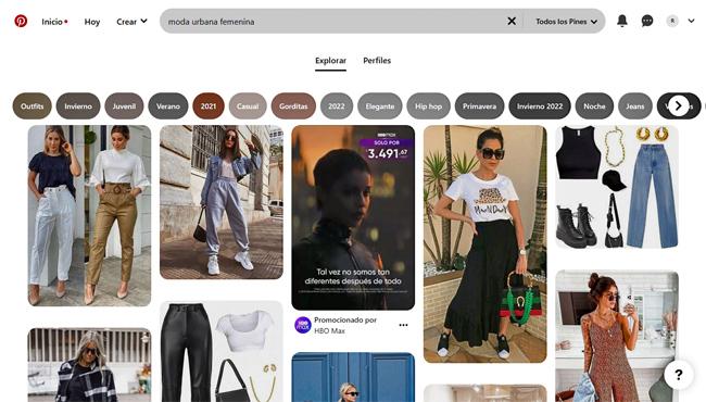 Pinterest moda Publimark