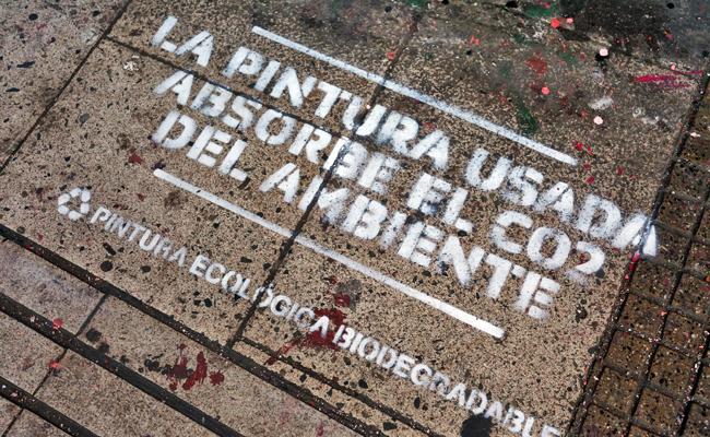 Nescafe El Abrazo pintura Publimark