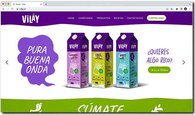 Vilay web Publimark