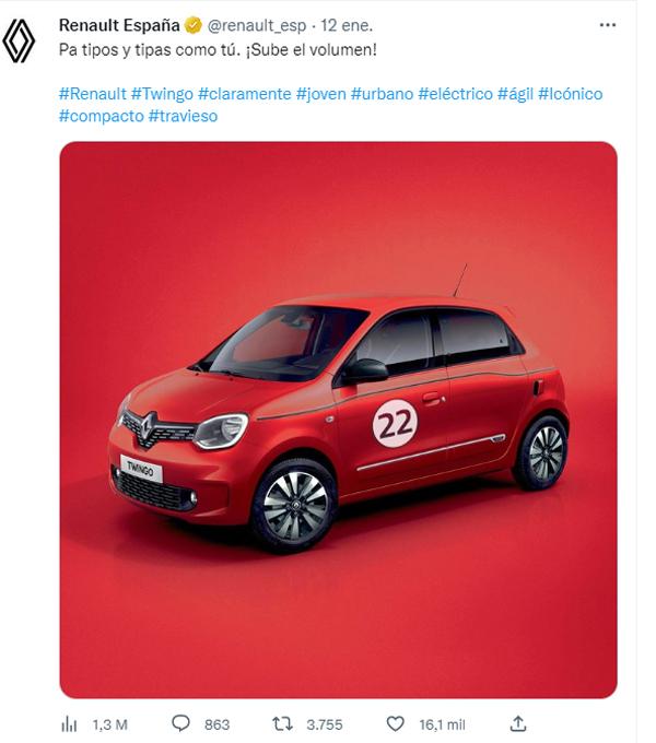 Shakira Twingo Twitter Publimark