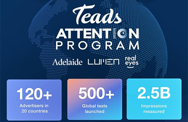 Teads attention program Publimark