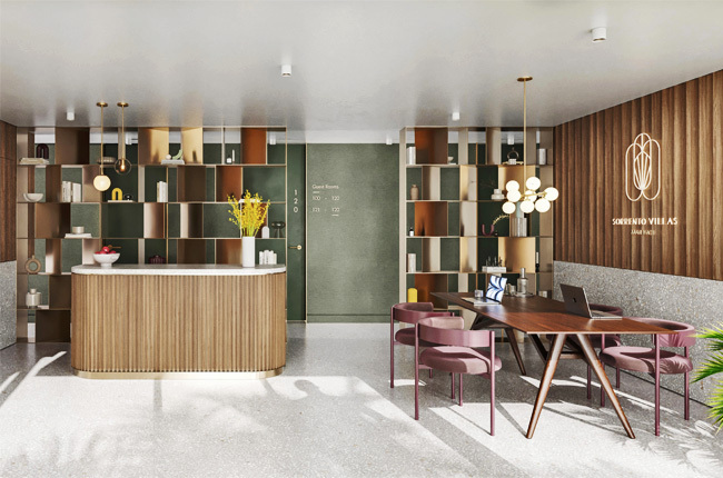 Rext hotel foyer Publimark