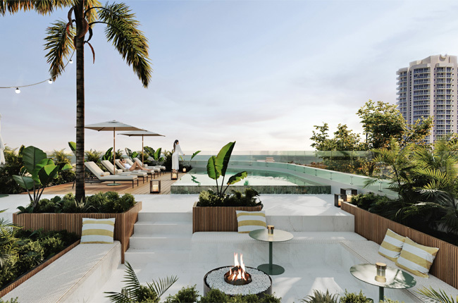 Rext hotel terraza Publimark