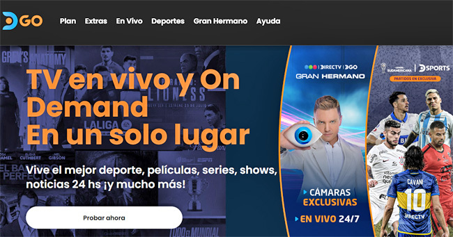 DirecTV pantallazo Publimark