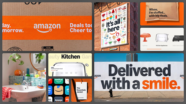 Amazon logo smile Publimark