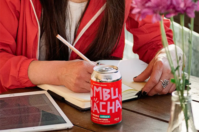 Kombuchacha enfoca Publimark