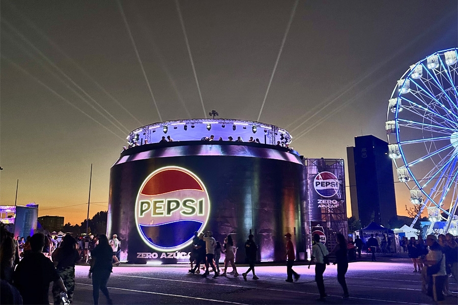 Detrás de muchas activaciones de marca en Lollapalooza