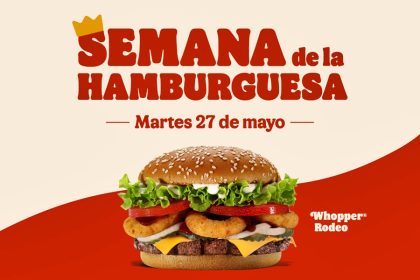 Acciones de Burger King por Día de la Hamburguesa