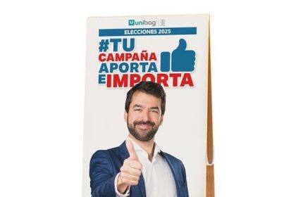 Cartelería compostable para campañas electorales más amigables