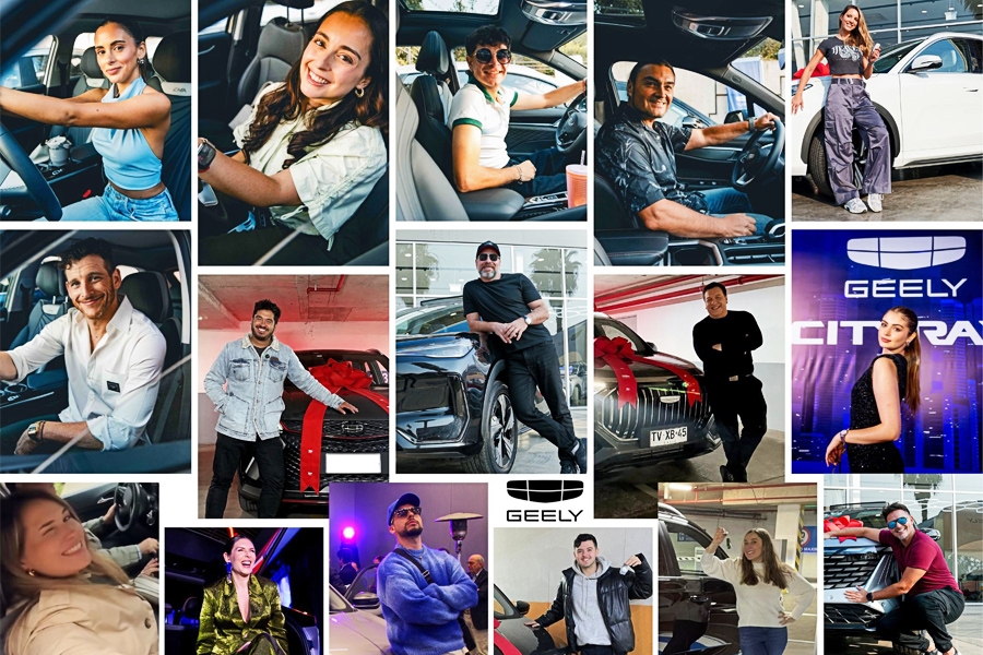 La red de embajadores construida por Geely en Chile