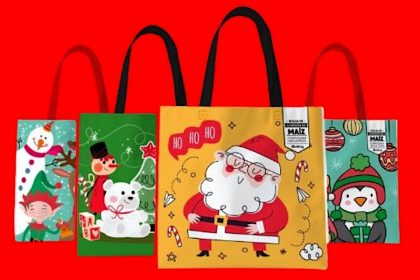 Unibag aboga por las bolsas reutilizables en Navidad