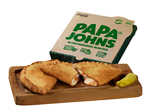 Empapanada Papa Johns Publimark