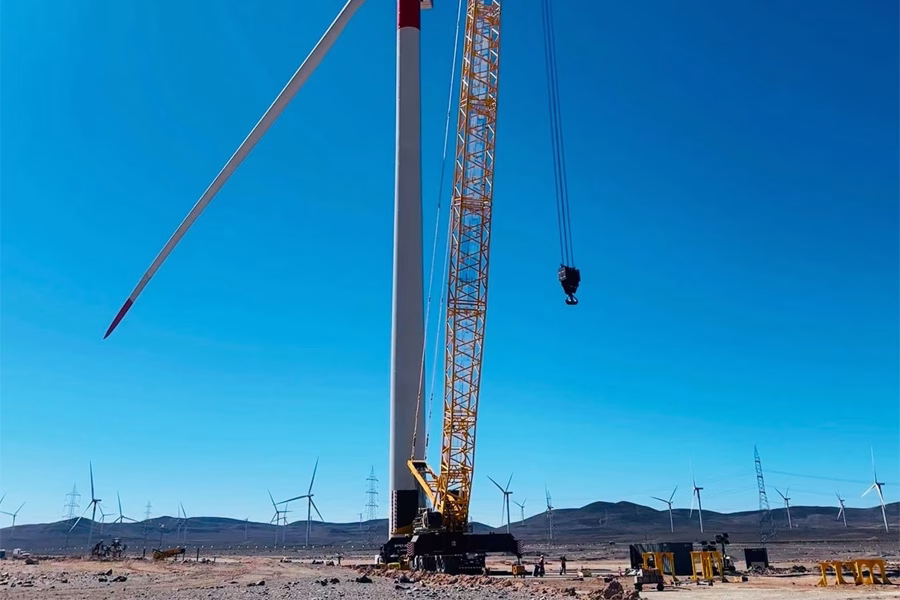 Hito de Vestas en la evolución de la industria eólica en Chile