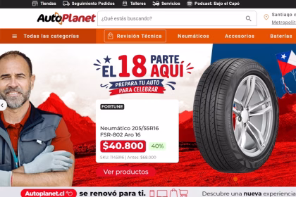 El renovado sitio web Autoplanet para encontrar repuestos