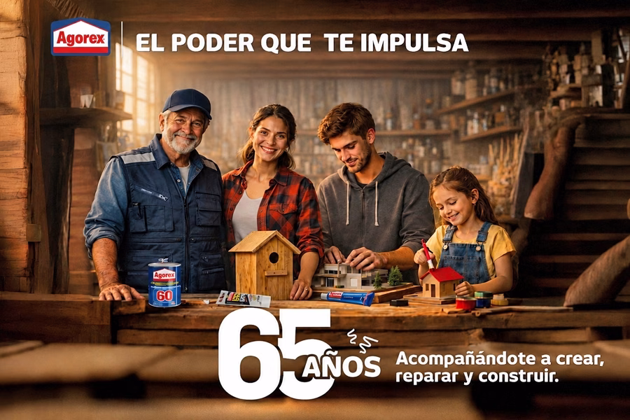 Agorex cumple 65 años pegando en generaciones de chilenos